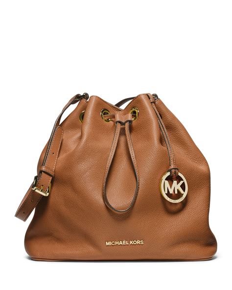 michael michael kors large jules drawstring shoulder bag|Michael Kors shoulder bag small.